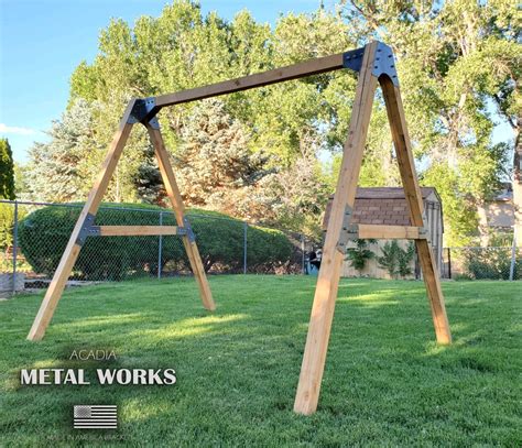 metal swing set brackets|swing set brackets lowe's.